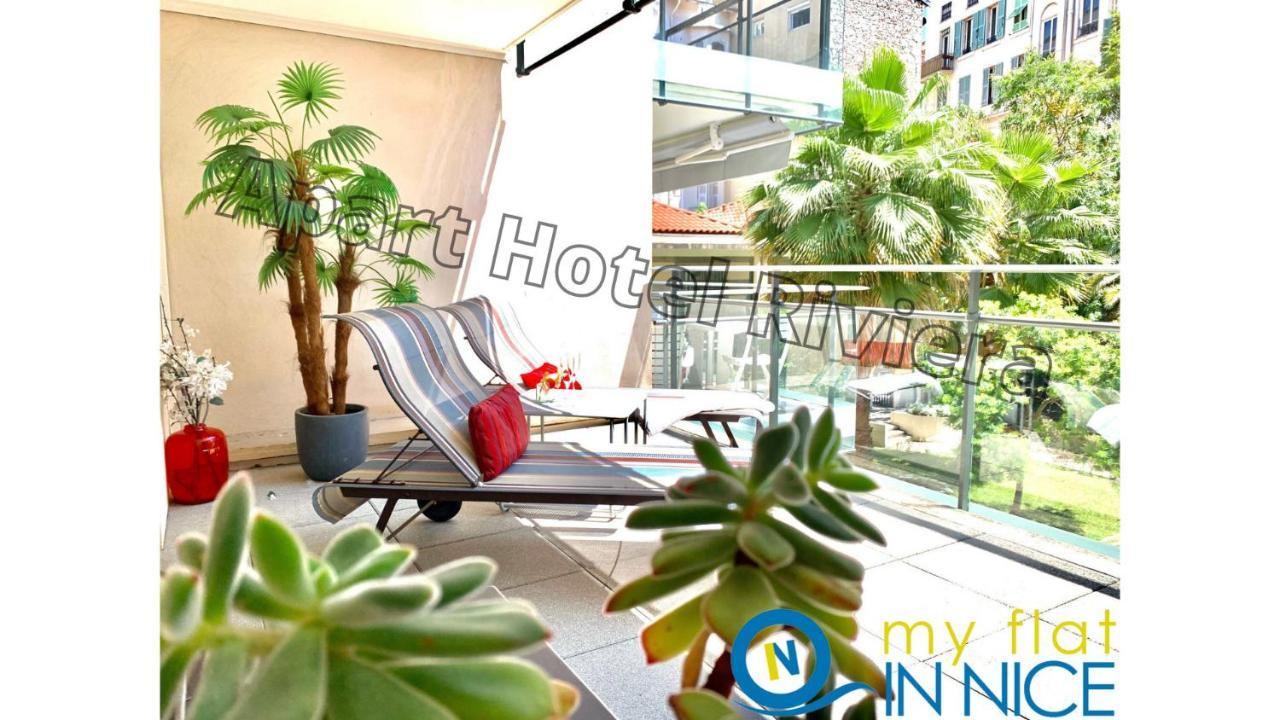 Aparthotel Riviera - Coeur Nice - Grand Superieur Studio Ac - Incroyable Terrasse - Garden View - Terrasse Jardin Pastorelli 1 Екстер'єр фото