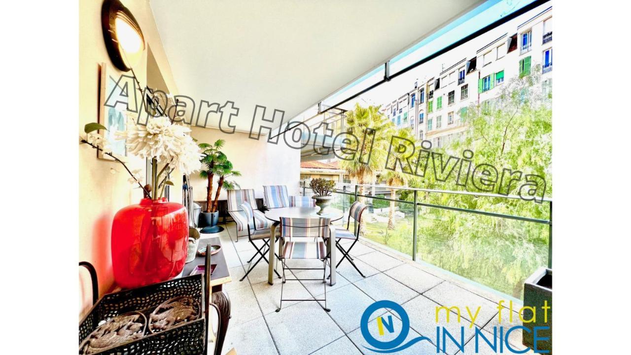 Aparthotel Riviera - Coeur Nice - Grand Superieur Studio Ac - Incroyable Terrasse - Garden View - Terrasse Jardin Pastorelli 1 Екстер'єр фото